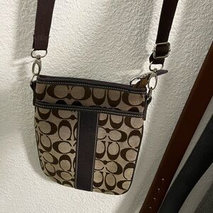 Coach Dark Brown Interior Bag